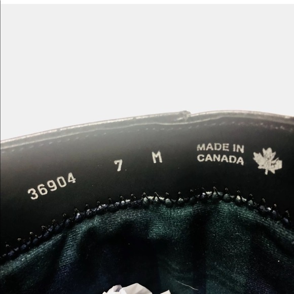 Leather Equestrian Riding Boots 7m Made In Canada - Picture 8 of 8